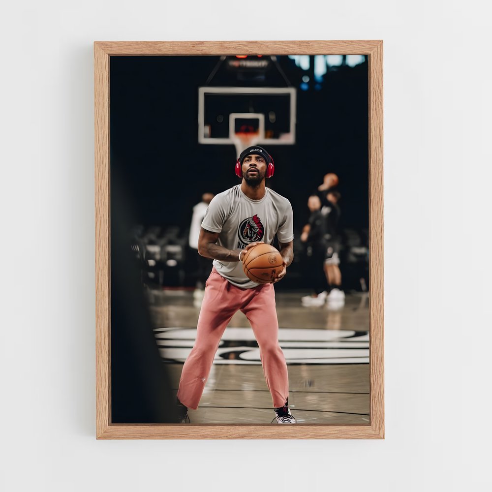 Poster Kyrie irving admiration – affiche Basketball (vue 4)